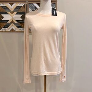 Allbirds Women’s Merino Wool Blend Trino LS Tee Classic Fit Aspen XS NWT